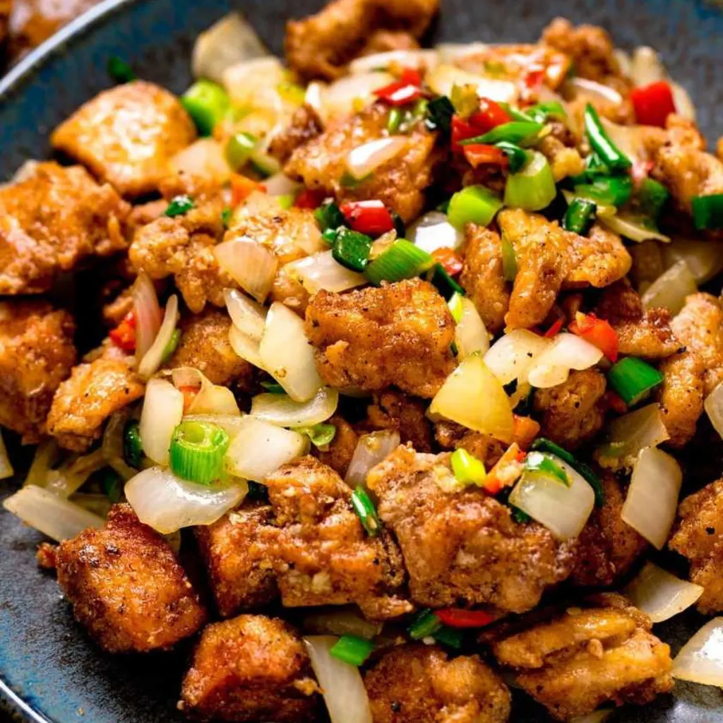 American Salt Pepper Chicken