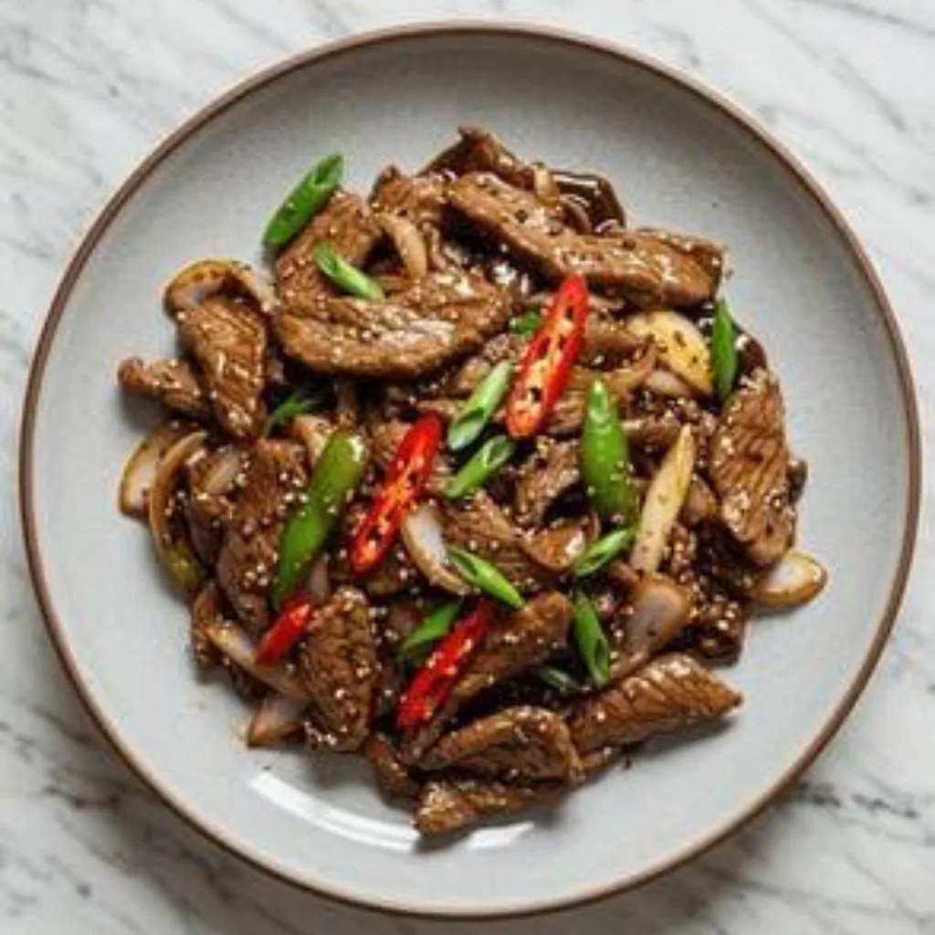 Beef in Oyster Sauce