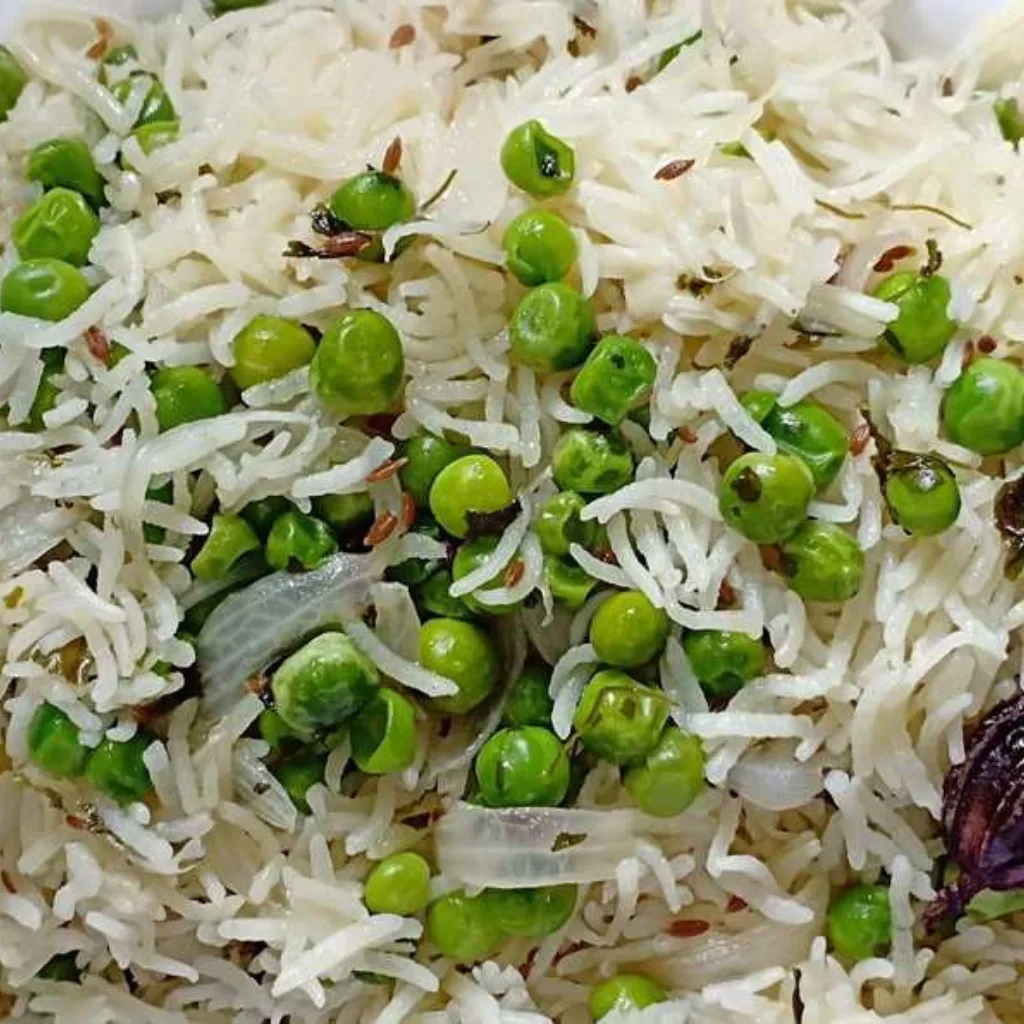 Green Peas Pulao