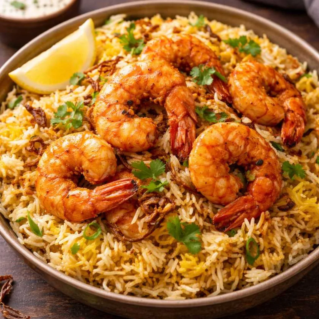 Prawn Biryani
