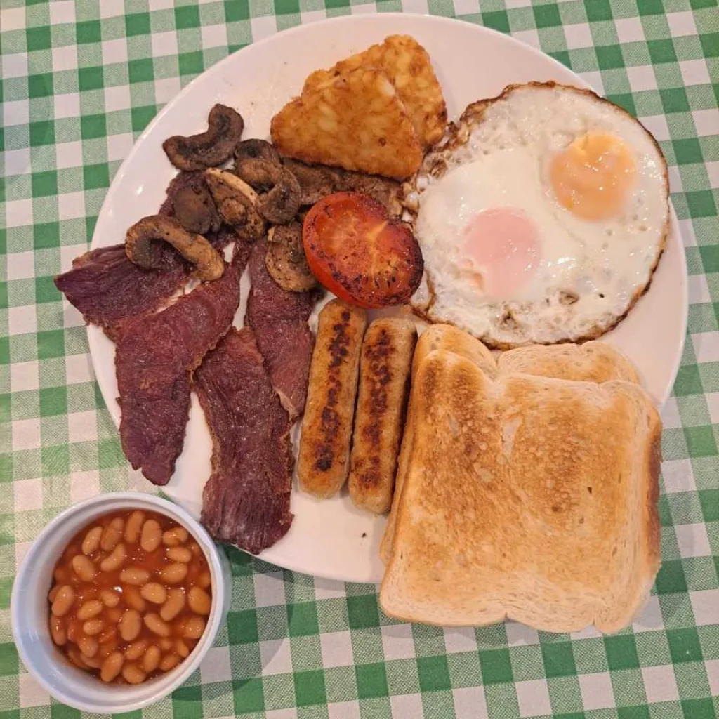 The Green Grove breakfast